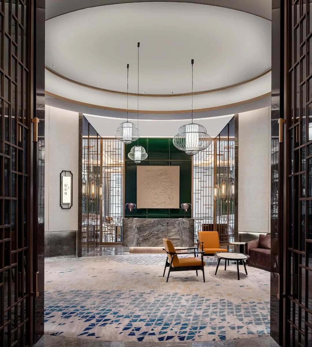 杭州奥克斯中心皇冠假日酒店丨中国杭州丨万景百年室内设计有限公司-13