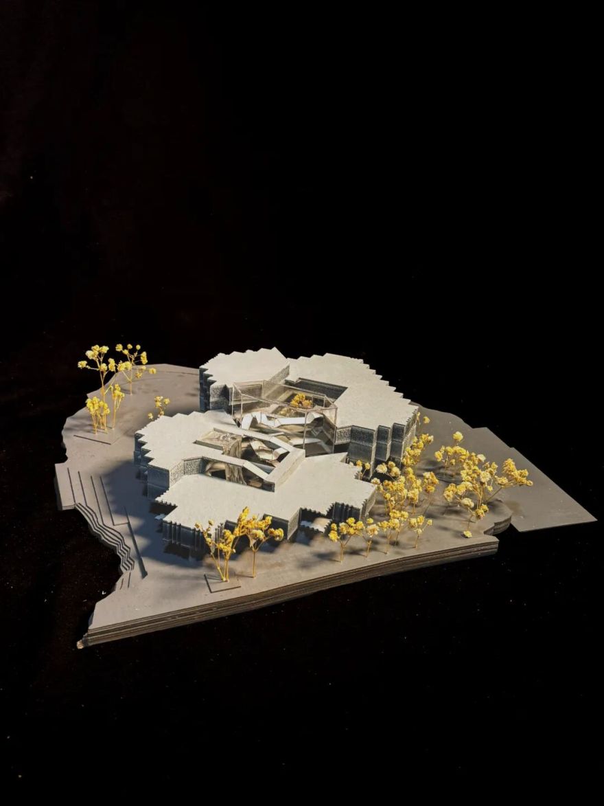 耶鲁研一学姐的一个月极限速出项目!住宅内部贯穿瀑布与水道?人/时间/情感三大动线集成2040年的多户住宅!植物如何激活空间?-193