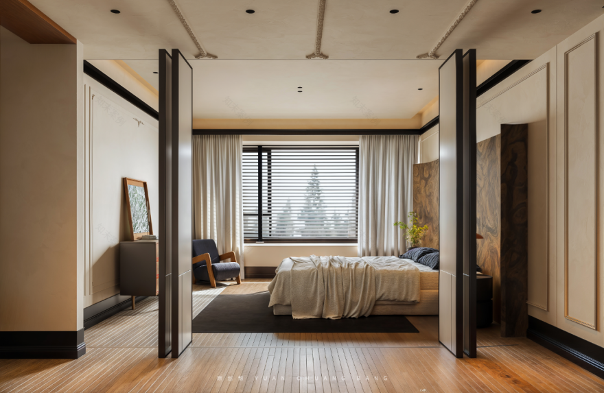 左岸墨绿丨晨轩艺术设计-58