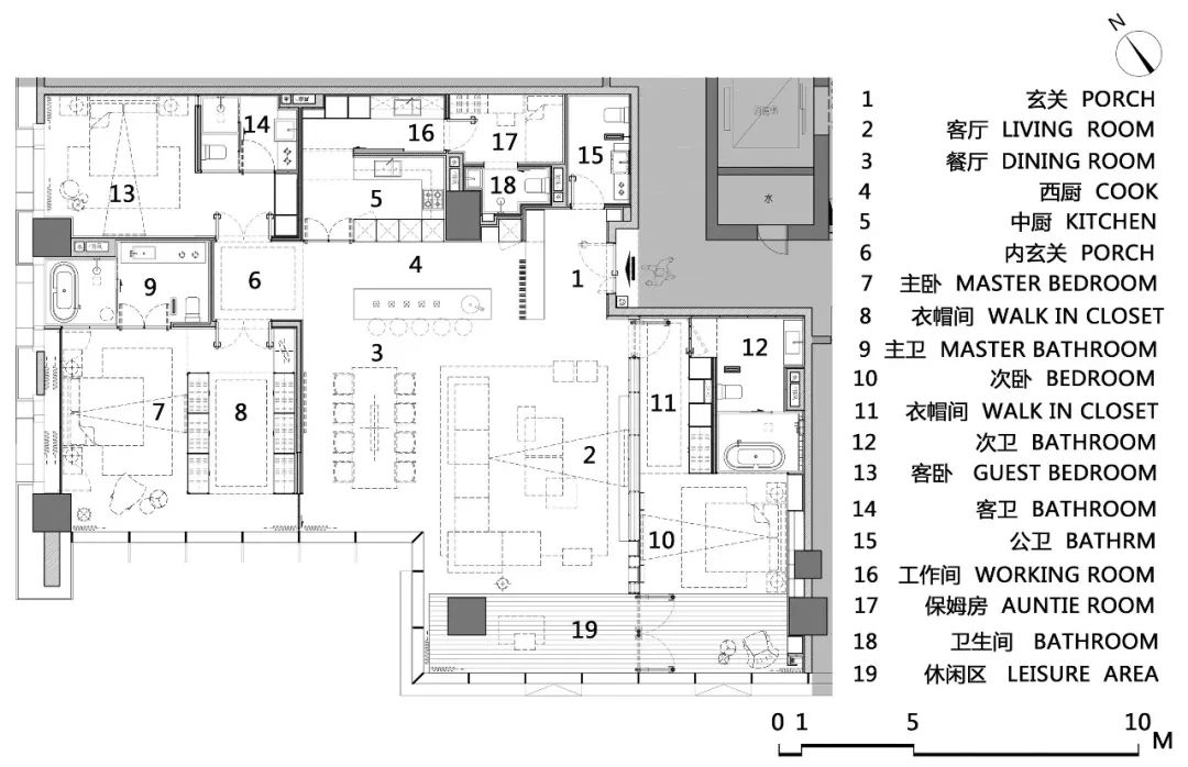 成都顶级大平层 | 现代简约与都市活力的完美融合-61