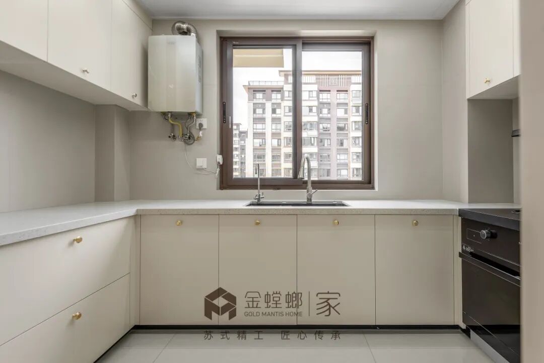 「金螳螂家泗阳店」130㎡法式奶油|柔美高于锐利-49