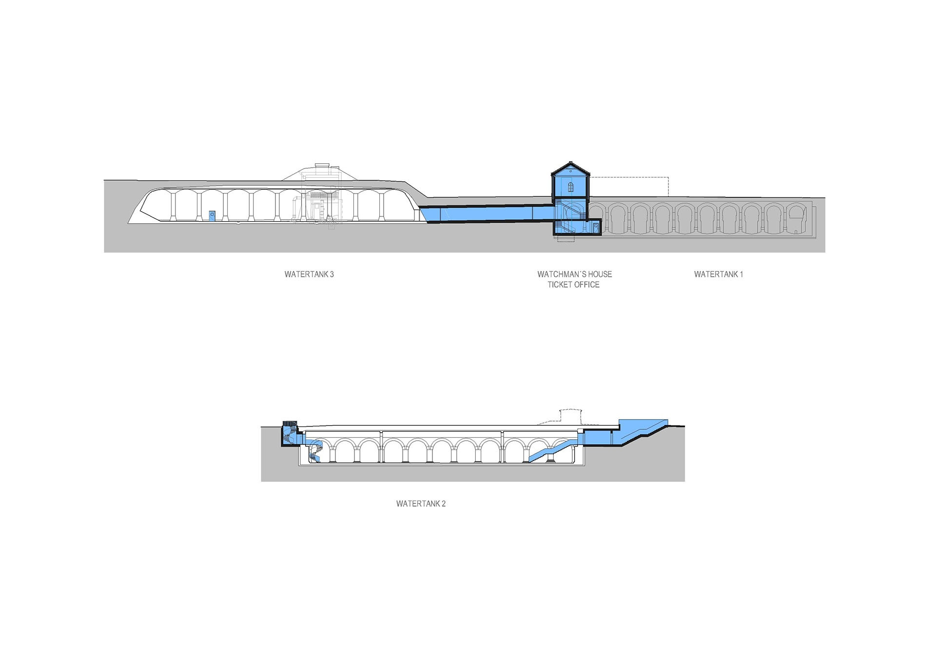 布尔诺绿山原城市蓄水池历史供水区域重建丨捷克丨David Prudík 建筑师工作室-97