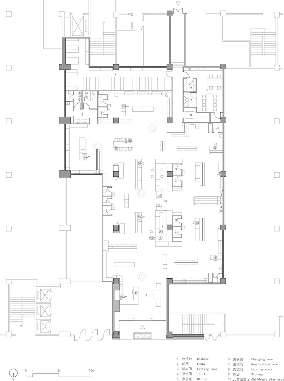 合肥828㎡欢喜衣橱丨中国合肥丨多么工作室-51
