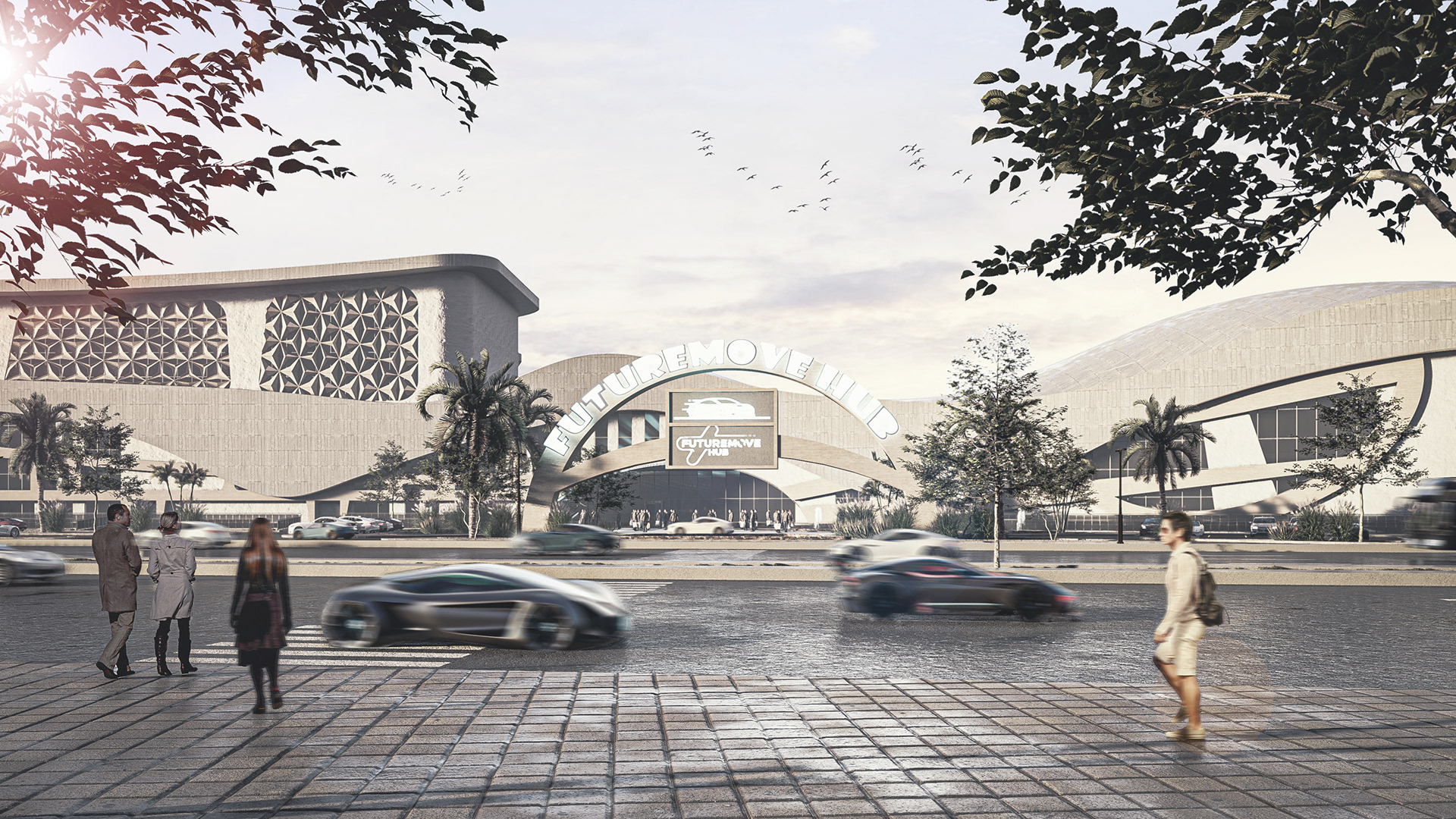 毕设丨FutureMove Hub 商业综合体-56