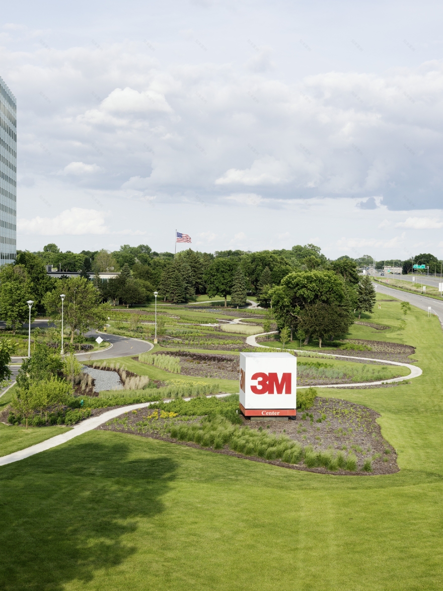 3M 公司总部 | 简约现代的办公空间设计-9