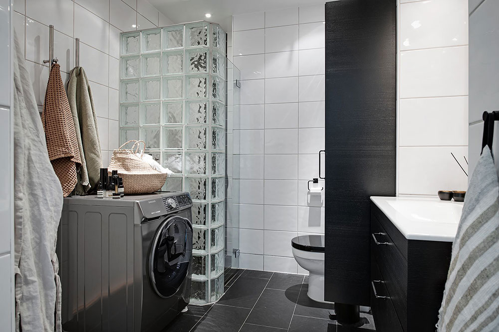 哥德堡优雅灰白公寓,复古门设计瞩目-27