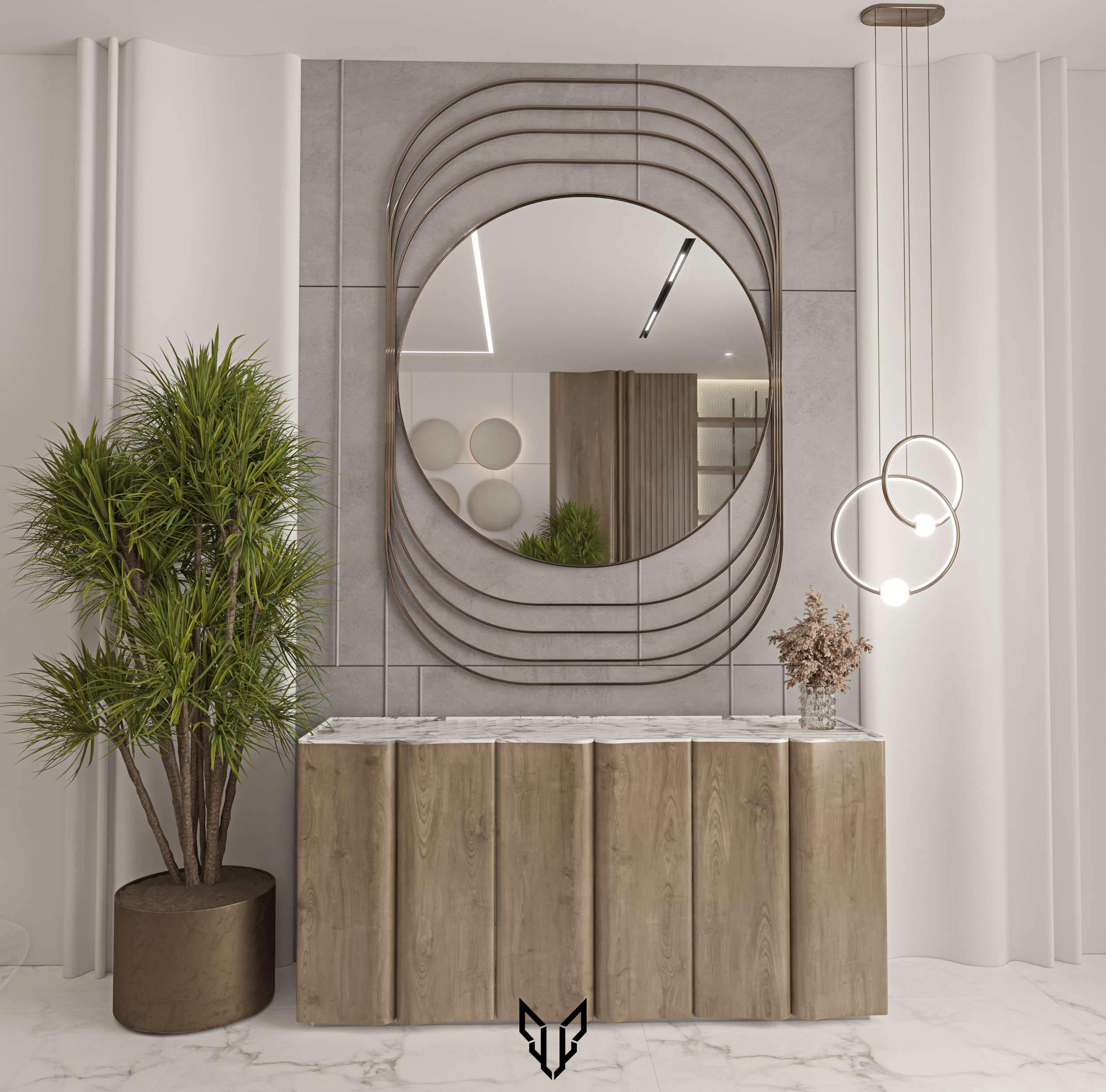 当代接待室设计丨埃及-15