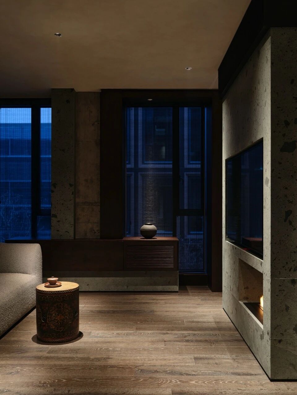 “照青苔”中餐厅丨中国杭州丨八荒设计团队-58