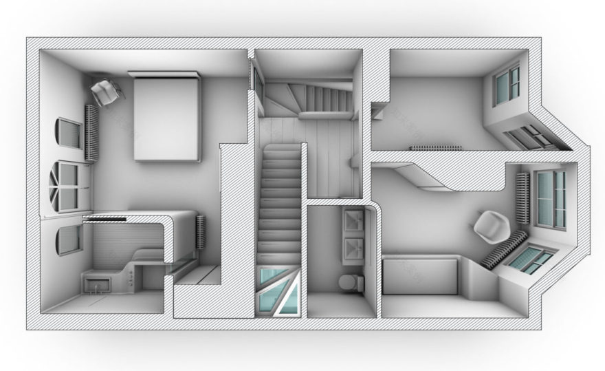 伦敦私人住宅坎菲尔德花园-44
