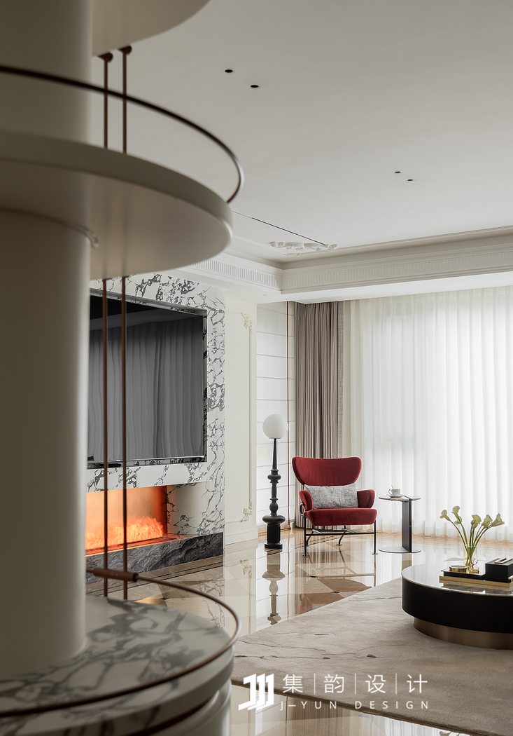 西安曲江紫汀苑私宅设计丨中国西安丨集韵设计-27