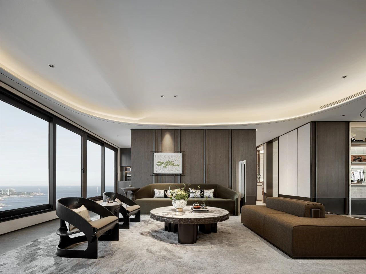 泉州湾海 210 样板大平层住宅丨中国泉州-2