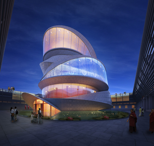 中国台中佛教寺庙设计项目丨Miliy Design建筑事务所-3