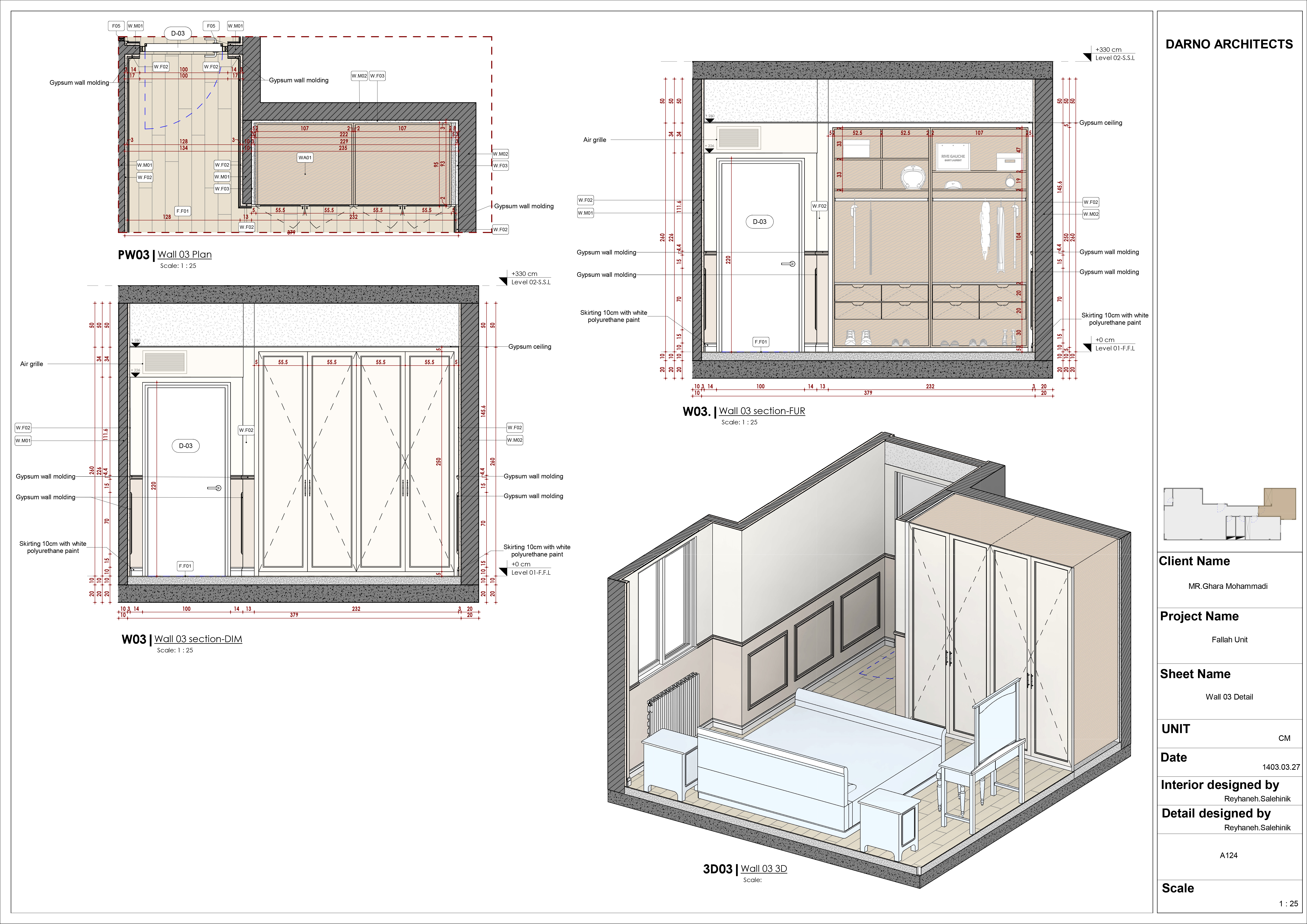 Bedroom Interior Shop Drawings-5