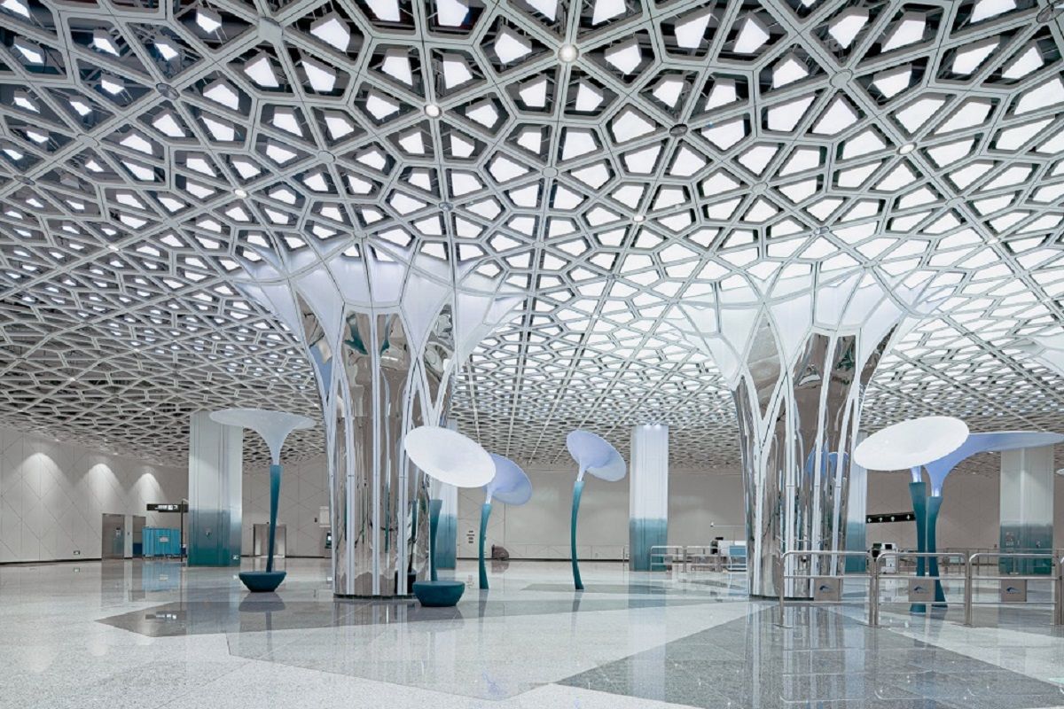 地心引力下的未来城市想象——成都地铁 18 号线站台设计-22