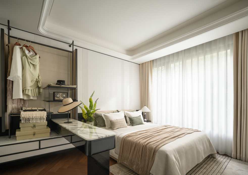 CLV设计x首发｜法式中古风隐奢生活典范—建总流花溪样板房-30