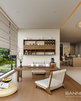 杨洋225㎡宋式美学住宅设计