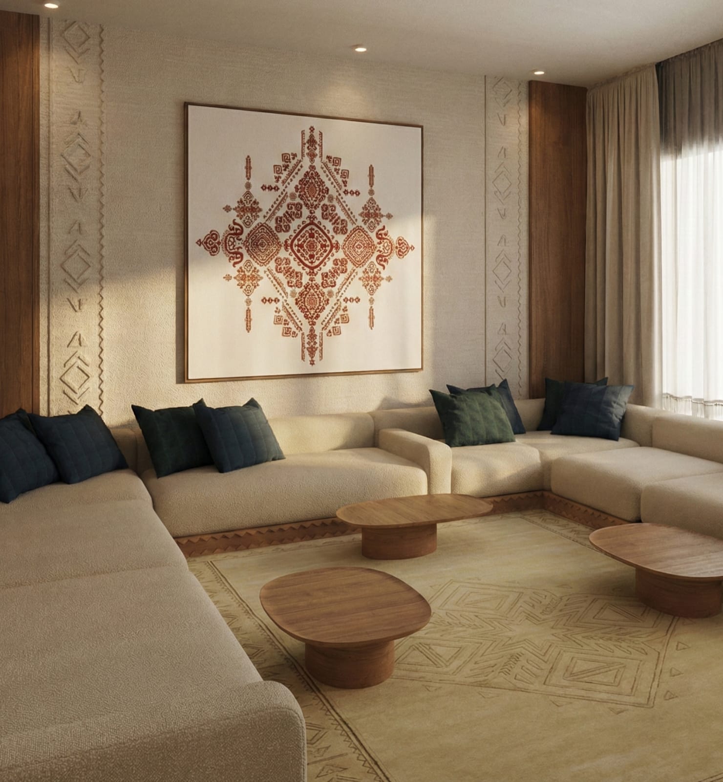 SALMANI MAJLIS室内设计丨沙特阿拉伯丨未明确提及,可能与HANDAZIA GROUP有关-10