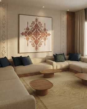 SALMANI MAJLIS室内设计丨沙特阿拉伯丨未明确提及,可能与HANDAZIA GROUP有关