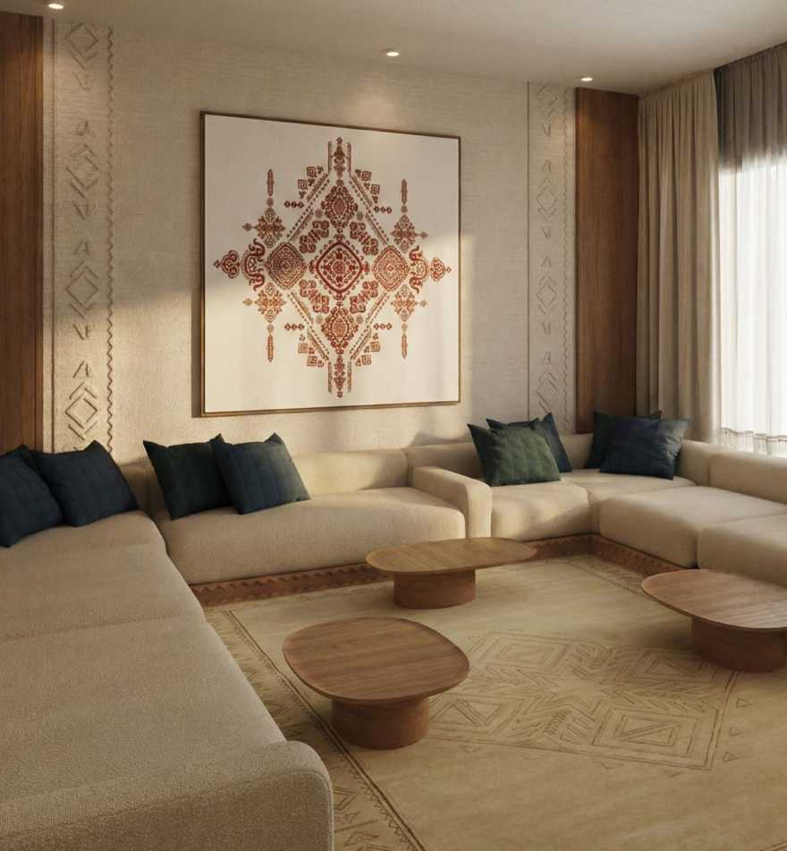 SALMANI MAJLIS室内设计丨沙特阿拉伯丨未明确提及,可能与HANDAZIA GROUP有关-10