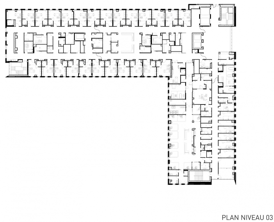 蒙特利尔圣心医院扩建丨加拿大蒙特利尔丨Provencher_Roy和Yelle Maillé-75