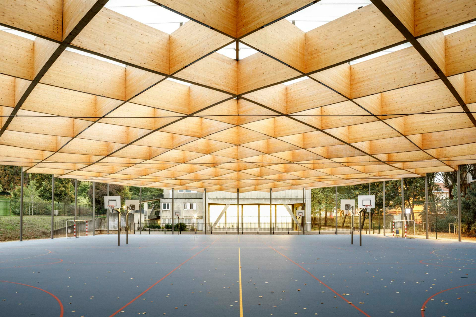 巴黎附近体育建筑丨法国巴黎丨Explorations Architecture-38