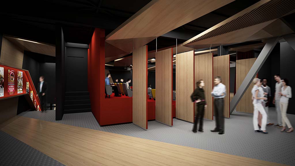 惊艳的“三轮车”剧院,趣味与功能兼具-3