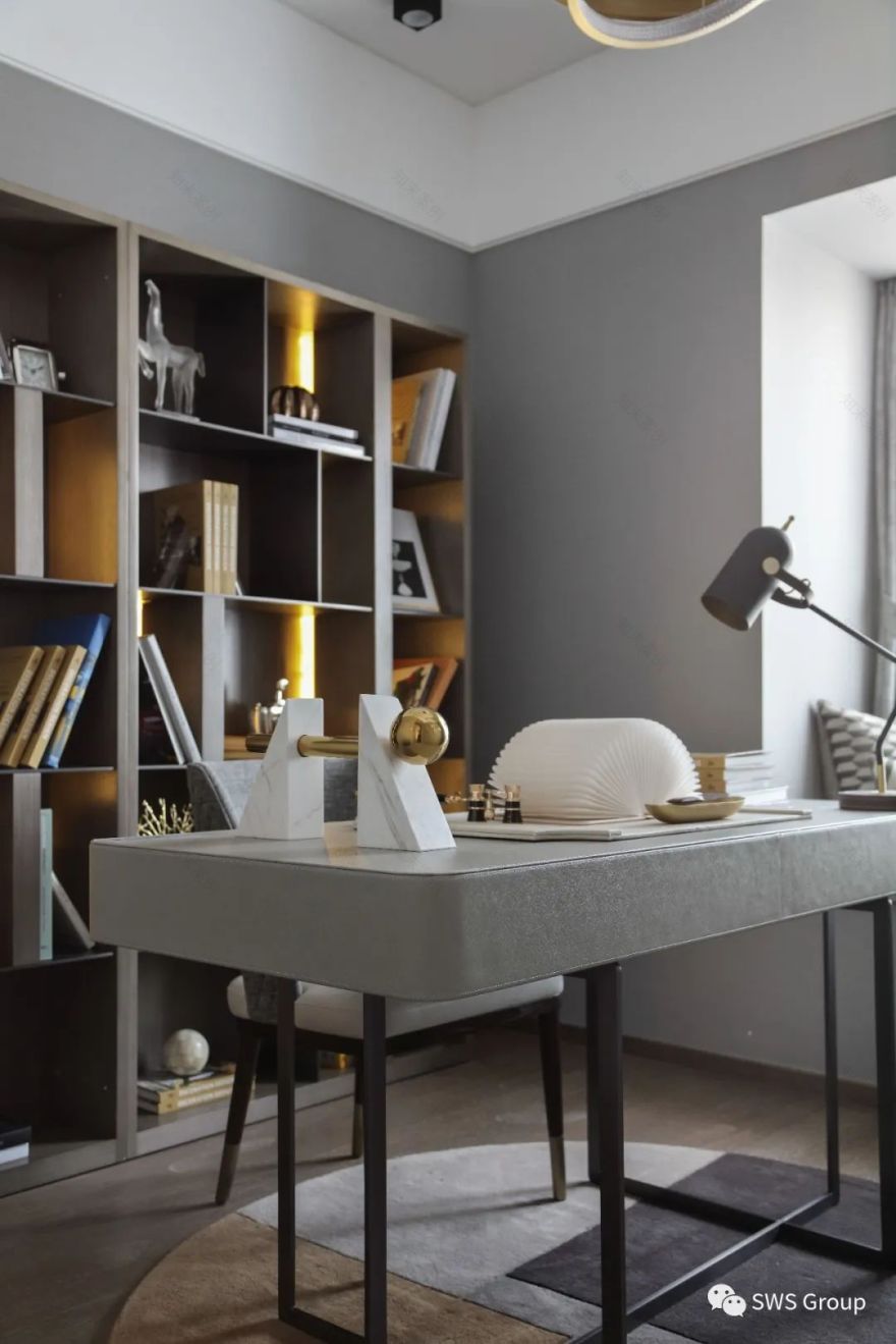 武汉绿城凤起听澜样板间 | 年轻现代的理想居所-34