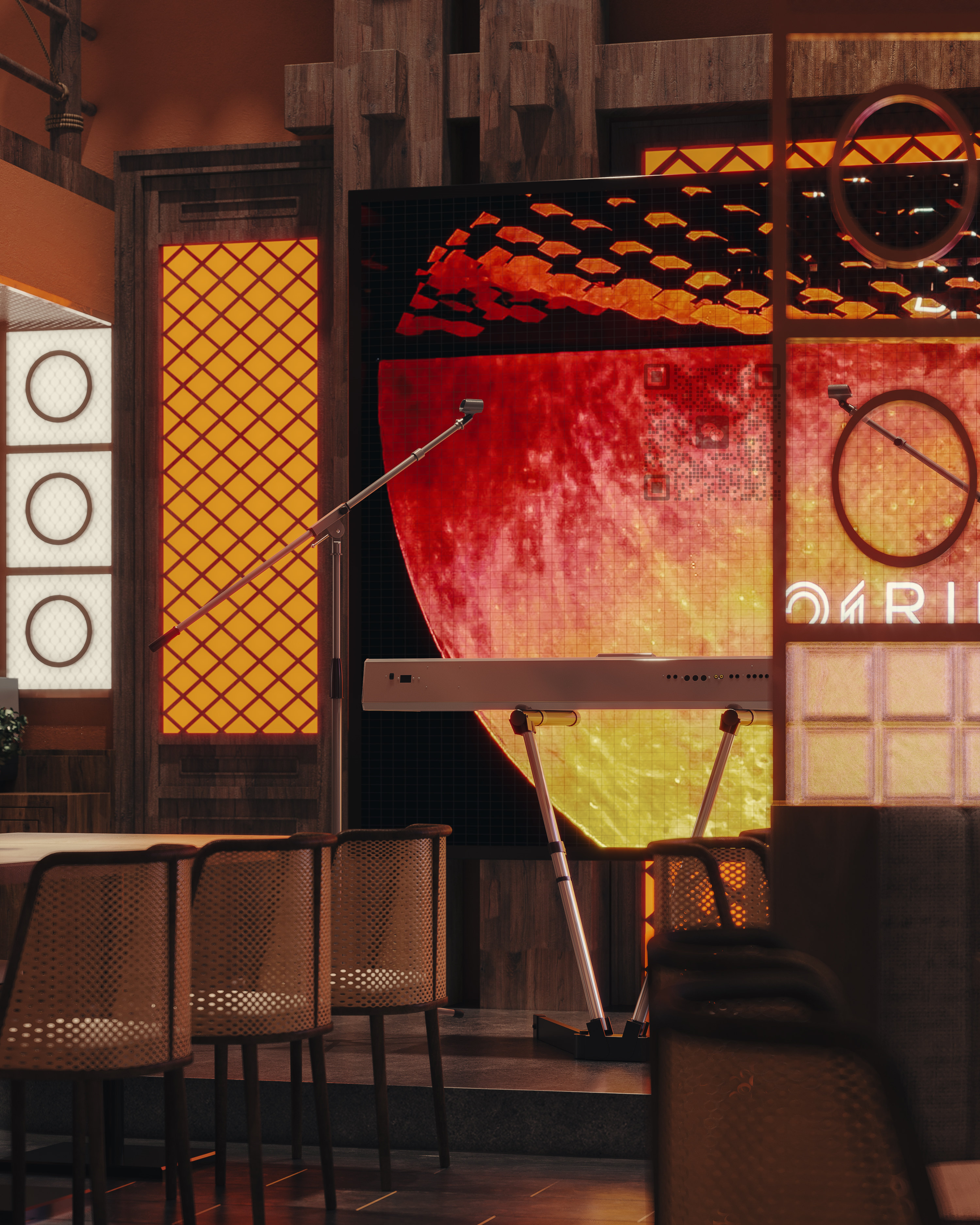 主打慢生活的音乐餐厅设计，春风十里不如你！-4