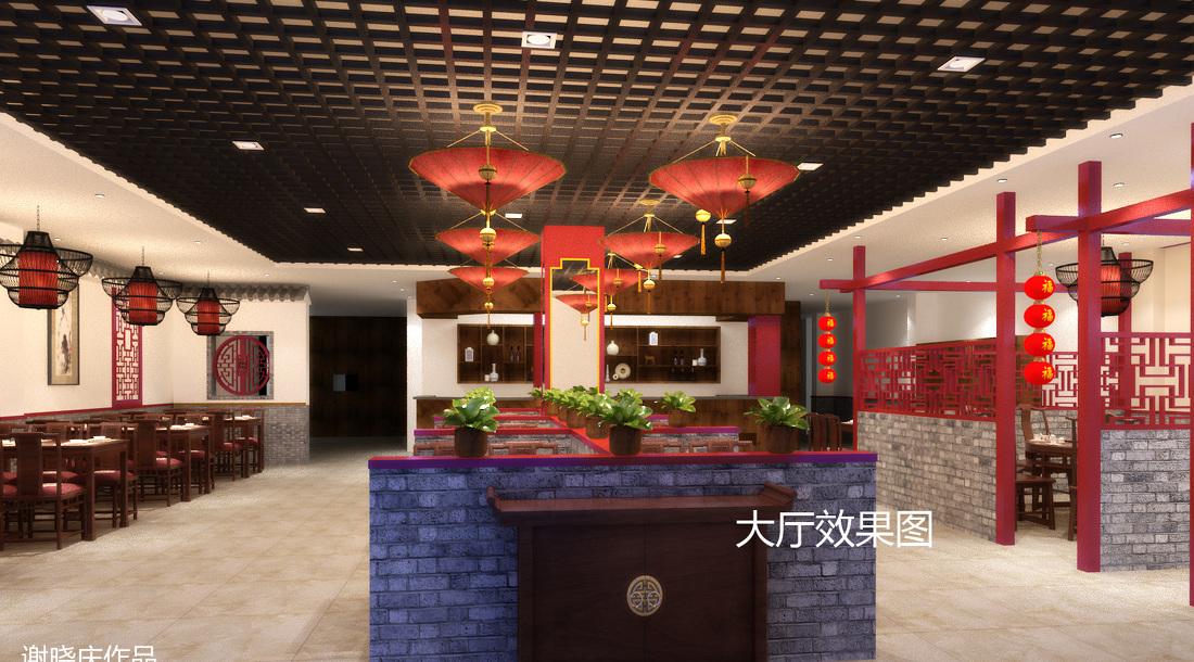 实景 · 信阳菜馆 · 中国红-20