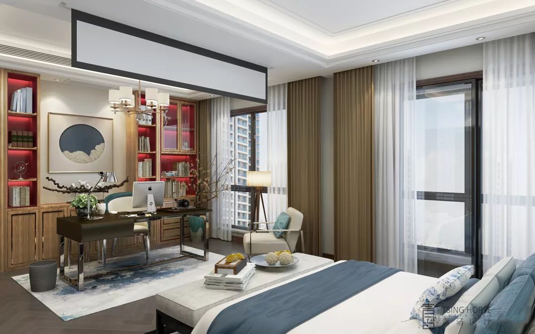 枫丹丽舍 | 新中式风格的家，融入中华传统文化元素-82