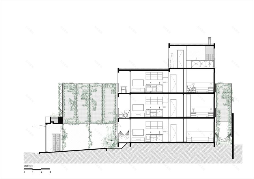 因加共享居住丨巴西丨Laurent Troost Architectures-50