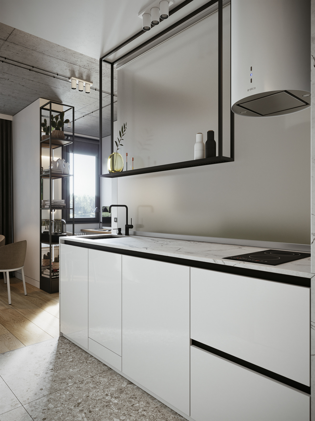 现代北欧风小户型，简单舒适的小窝-3