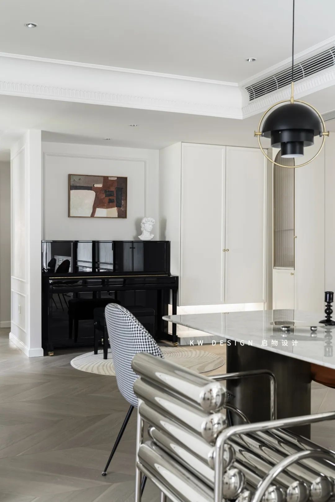 现代轻奢法式家居设计丨启物设计-44