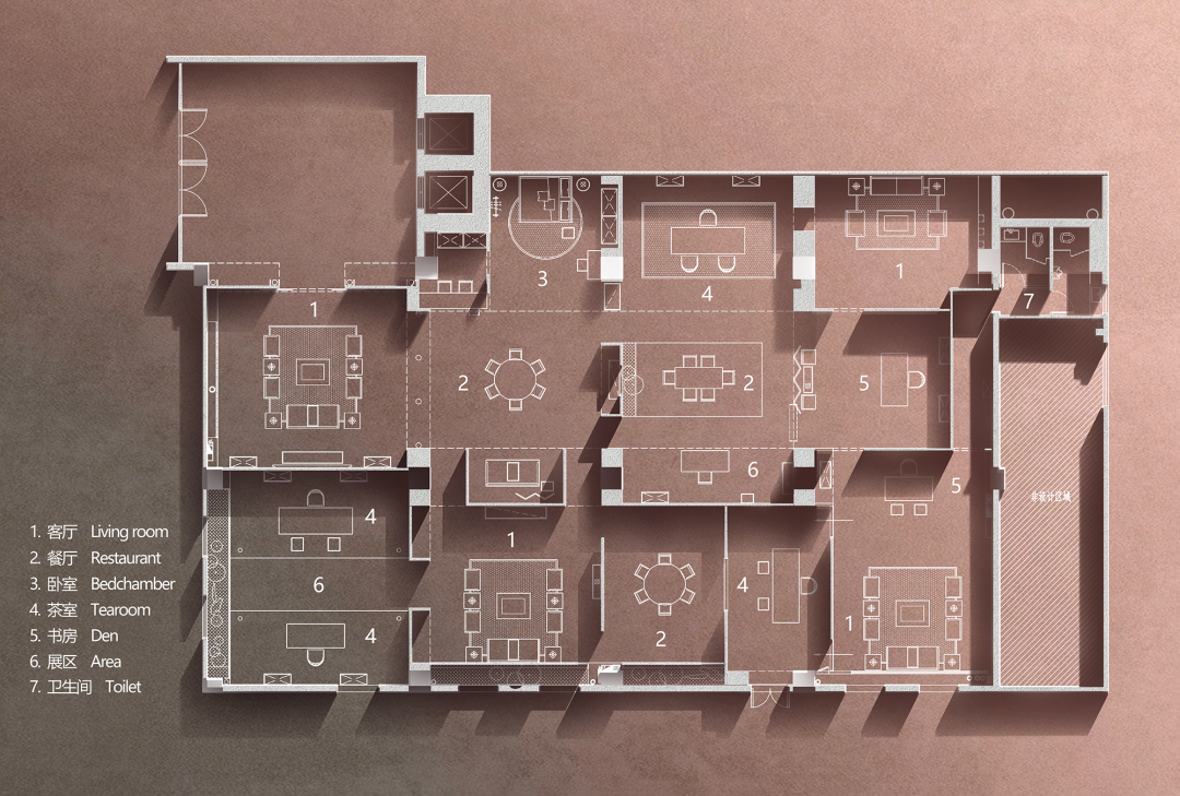 艺盟紫檀臻品馆丨中国苏州丨尤格设计-43