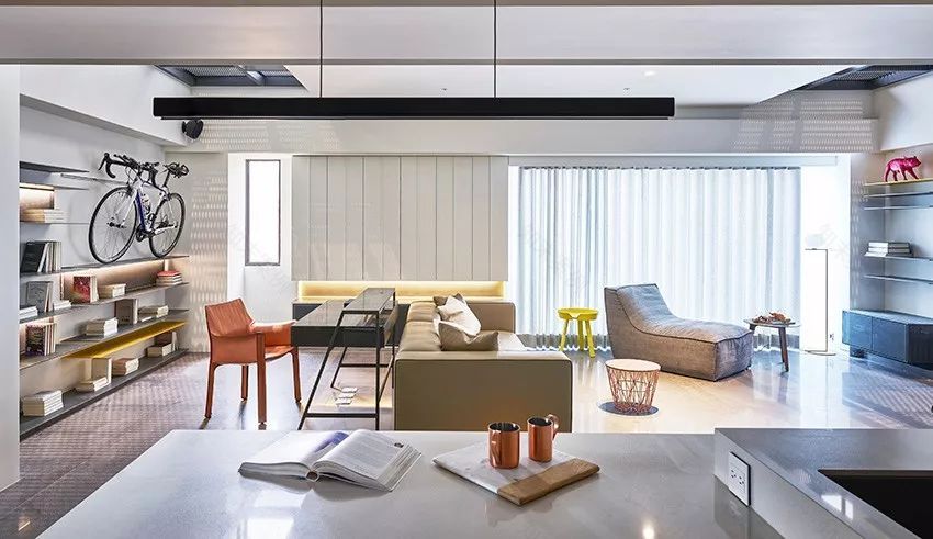 台北 36 坪旧屋改造,运动阅读一体化设计-63