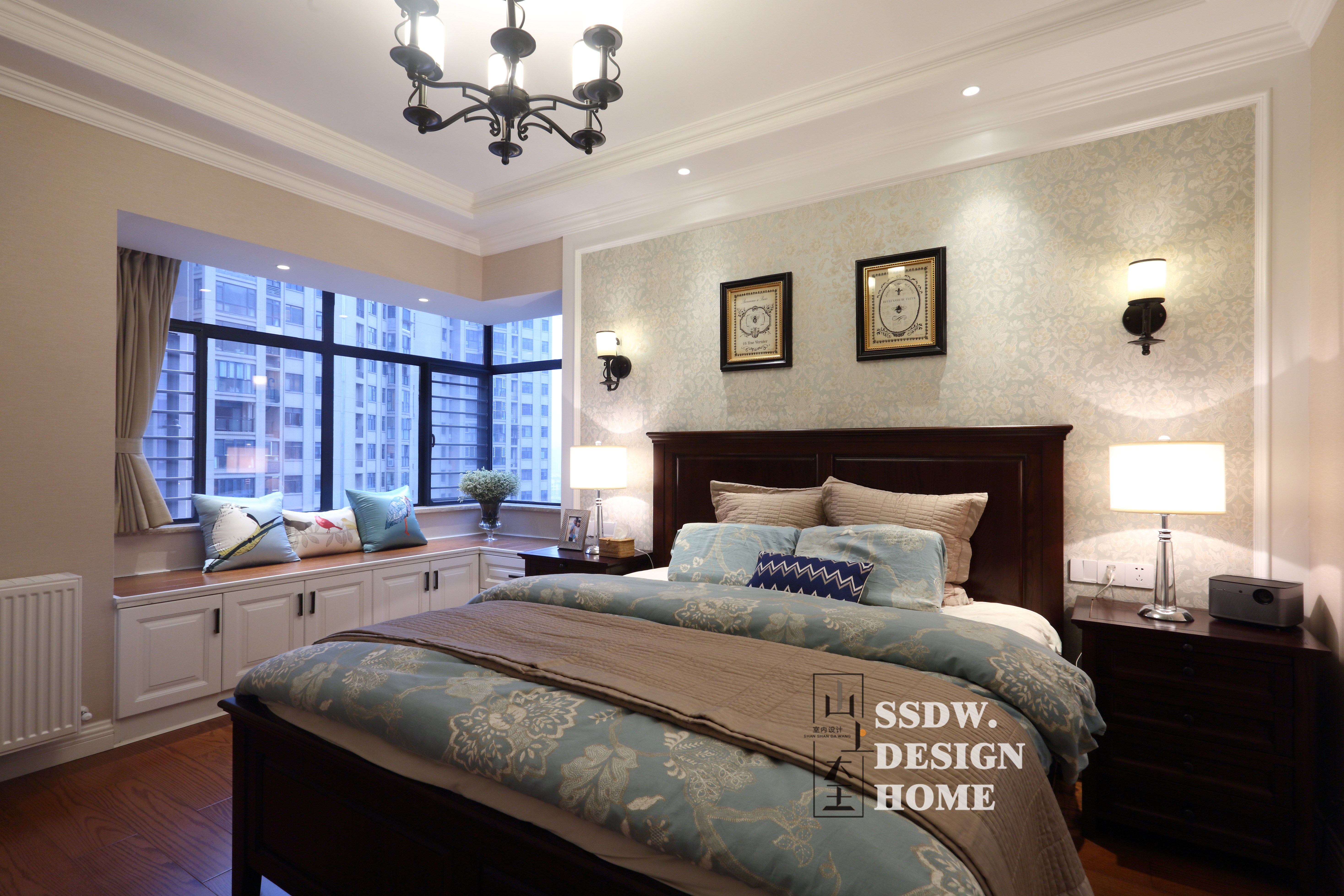 长沙辉煌国际城美式家居设计，优雅慢生活的典范-60