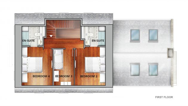 从废弃教堂改造的精美度假屋丨英国英格兰丨瑞士Evolution Design建筑公司-46