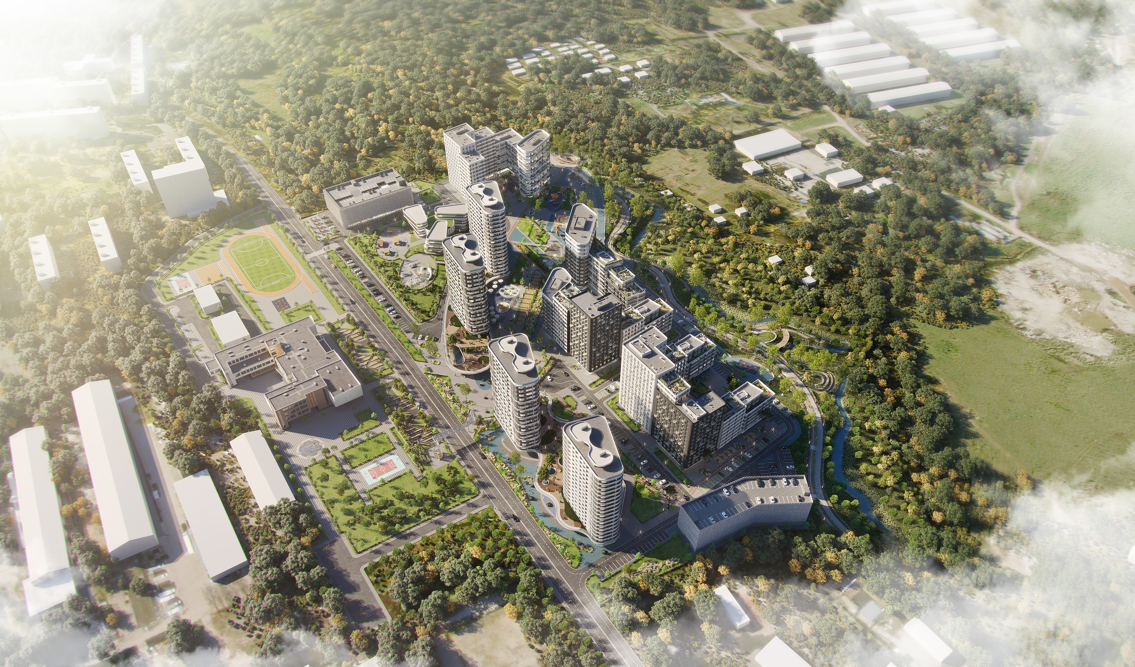 ЖК· Вяземы建筑概念可视化-2