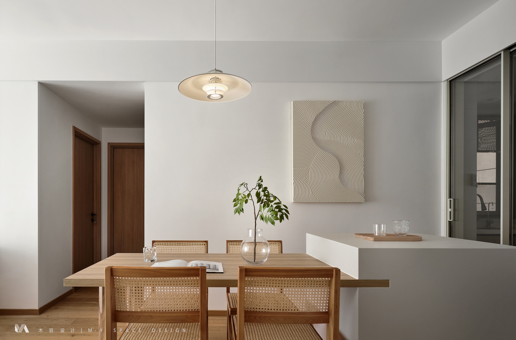 112㎡简约原木风平层设计-22