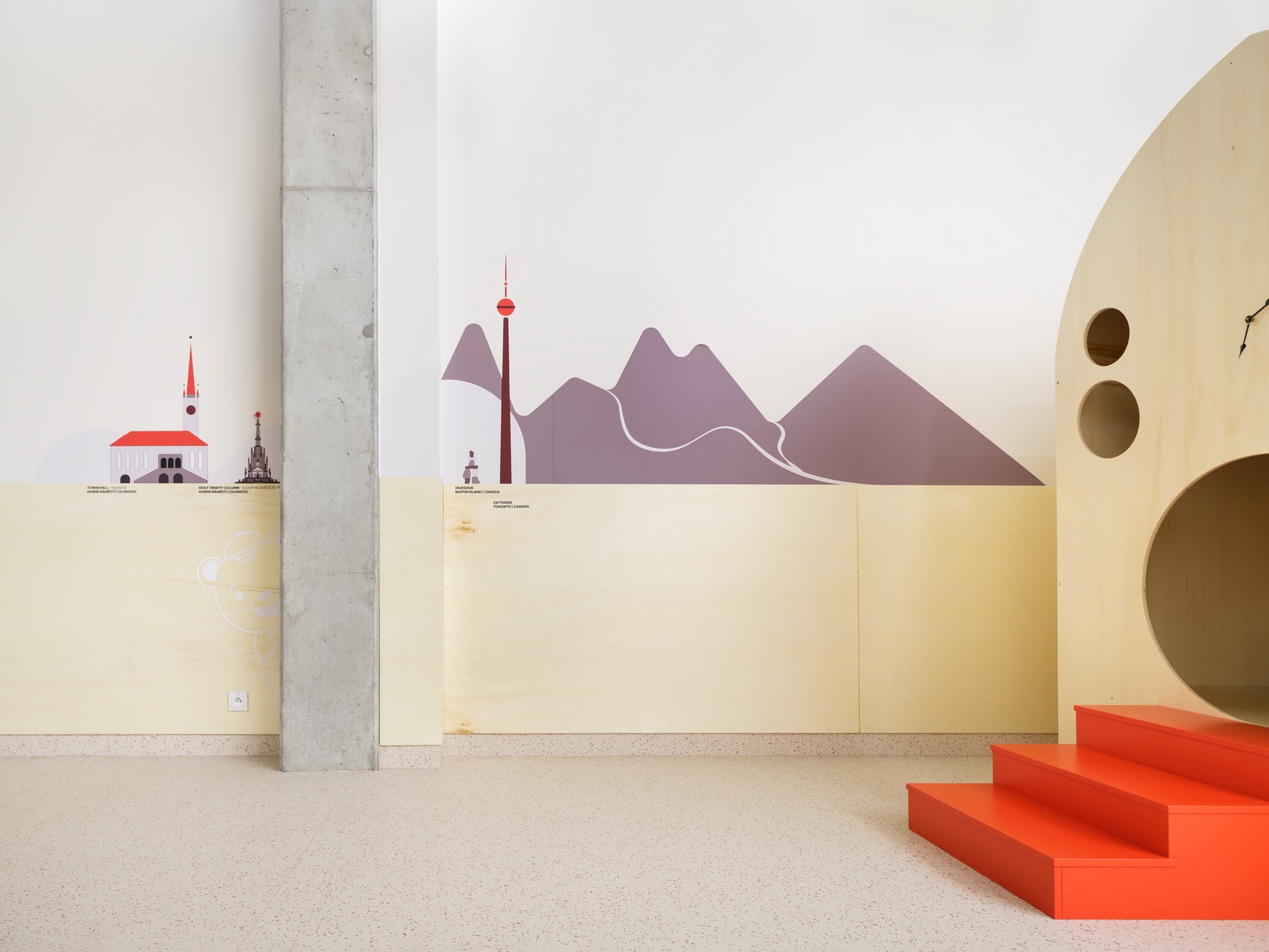 捷克Maple Bear学校室内设计（含奥洛穆茨幼儿园,布尔诺小学）丨捷克奥洛穆茨丨SOA architekti-70