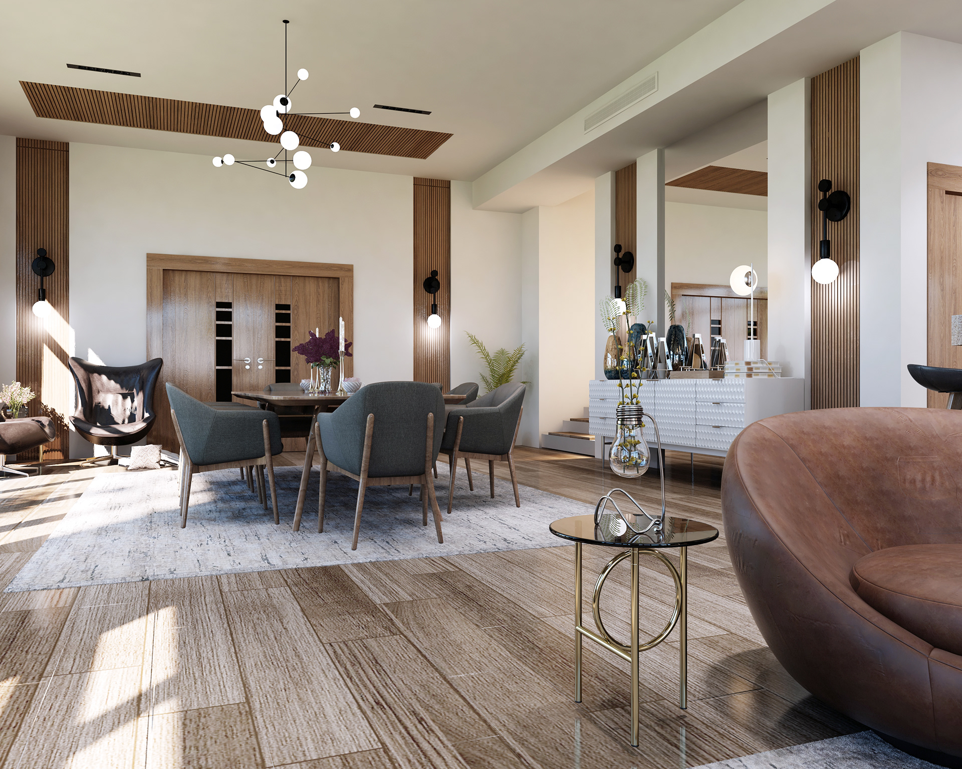 LIVING AREA , PRIVATE VILLA , SAUDI ARABIA-5