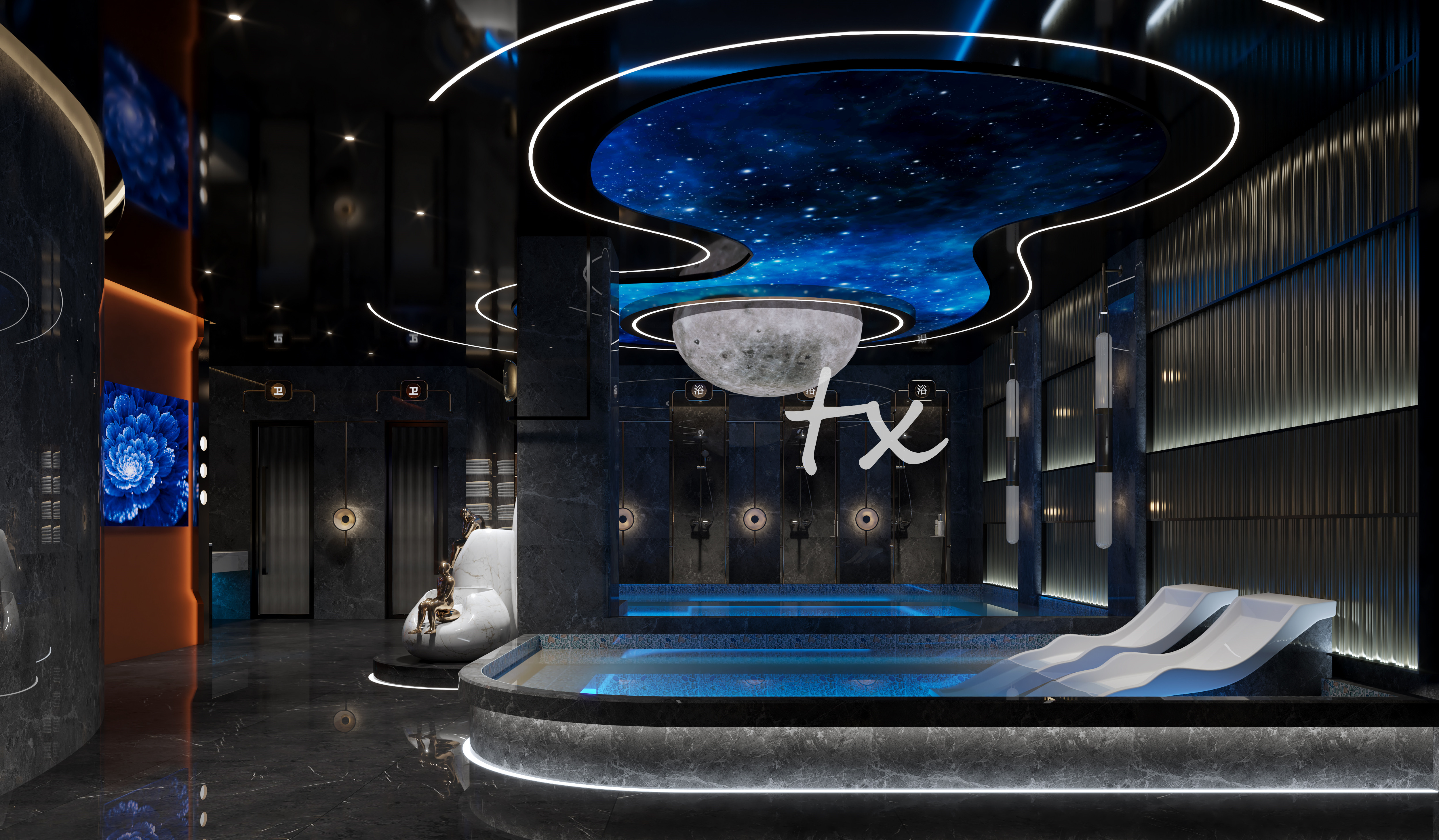 足浴店设计案例——蹦迪不如泡脚 唱歌不如足疗-4