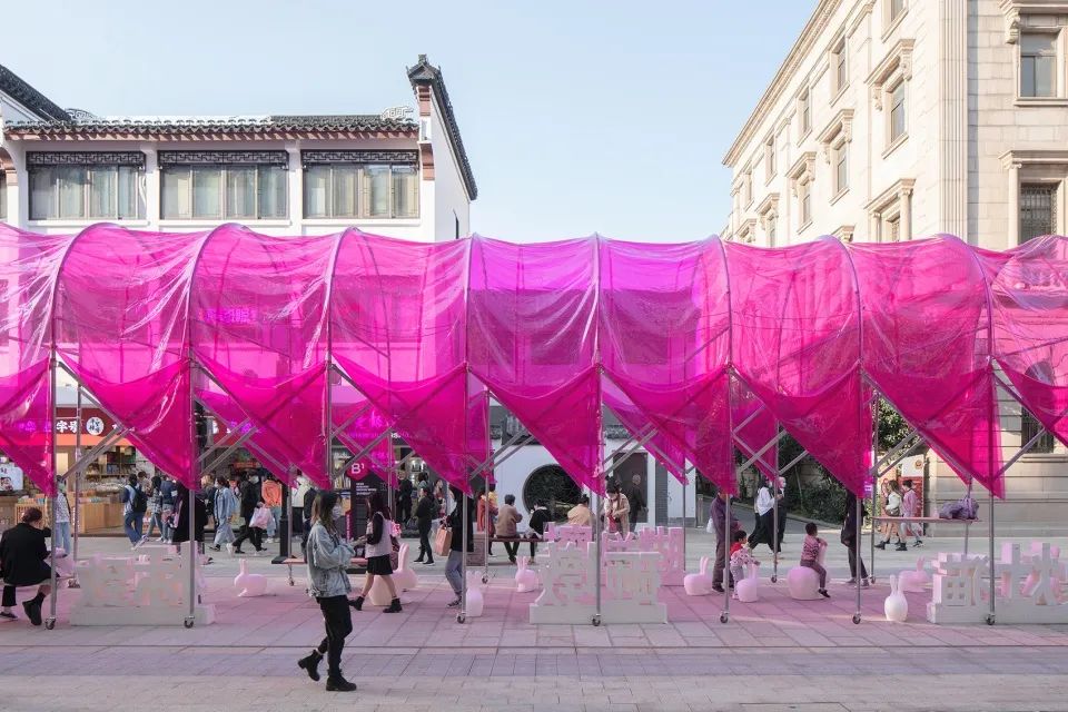 蓝泡庇荫,众行拱连市井,激活公共空间丨中国苏州丨众建筑-16