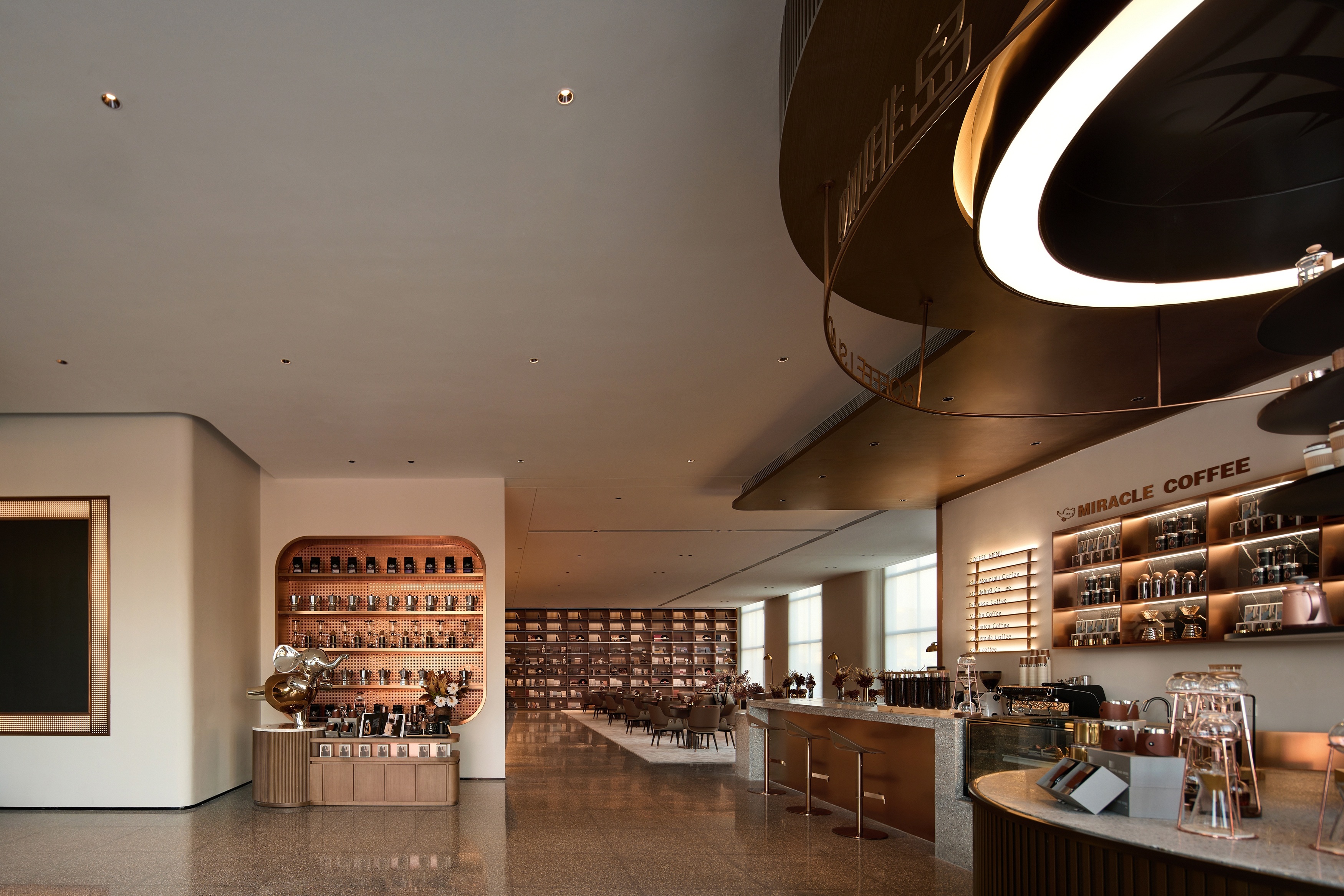 金茂碧桂园正荣府营销中心（大时代美学家·奇迹咖啡生活聚场）丨中国佛山丨PINKI品伊设计-45