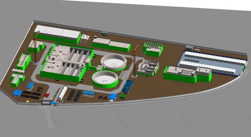 项目介绍|莲洲镇永利大沙片区生活污水处理厂及配套管网工程PPP项目BIM技术应用-60