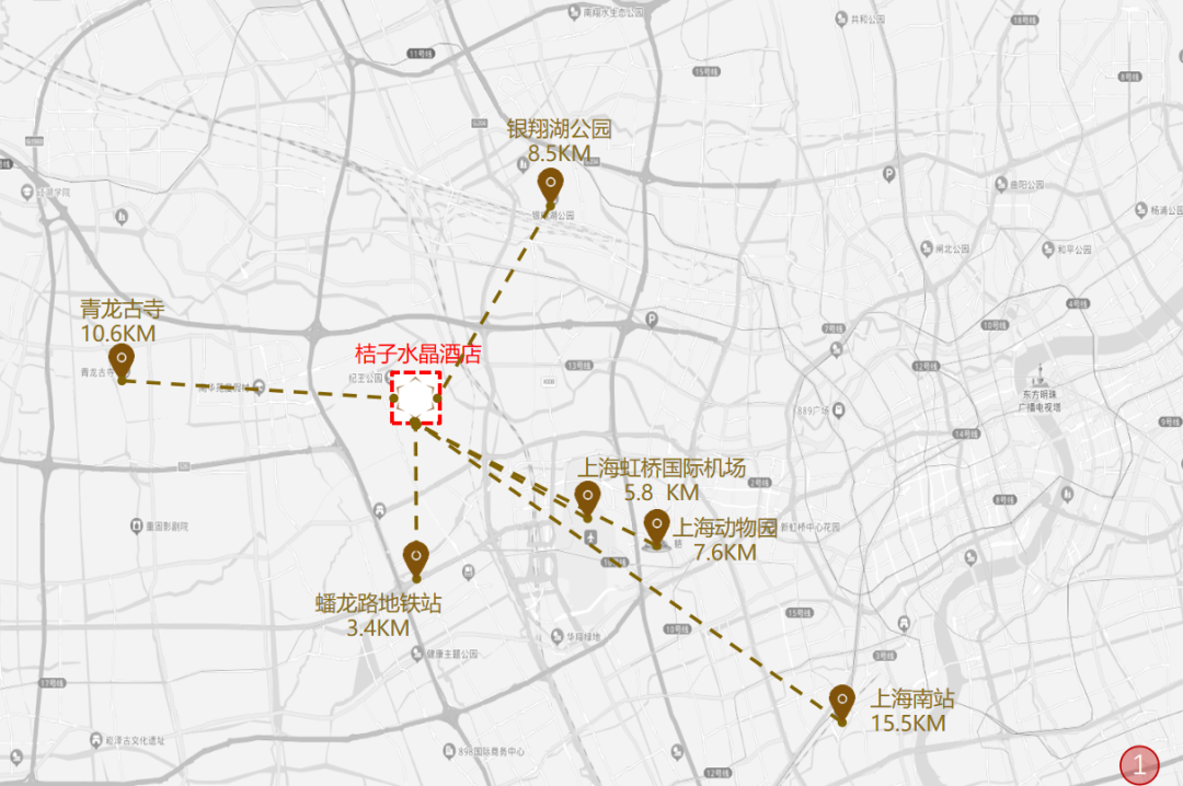 上海虹桥国展中心闵北路桔子水晶酒店丨中国上海丨ABH 亚筑设计集团-11