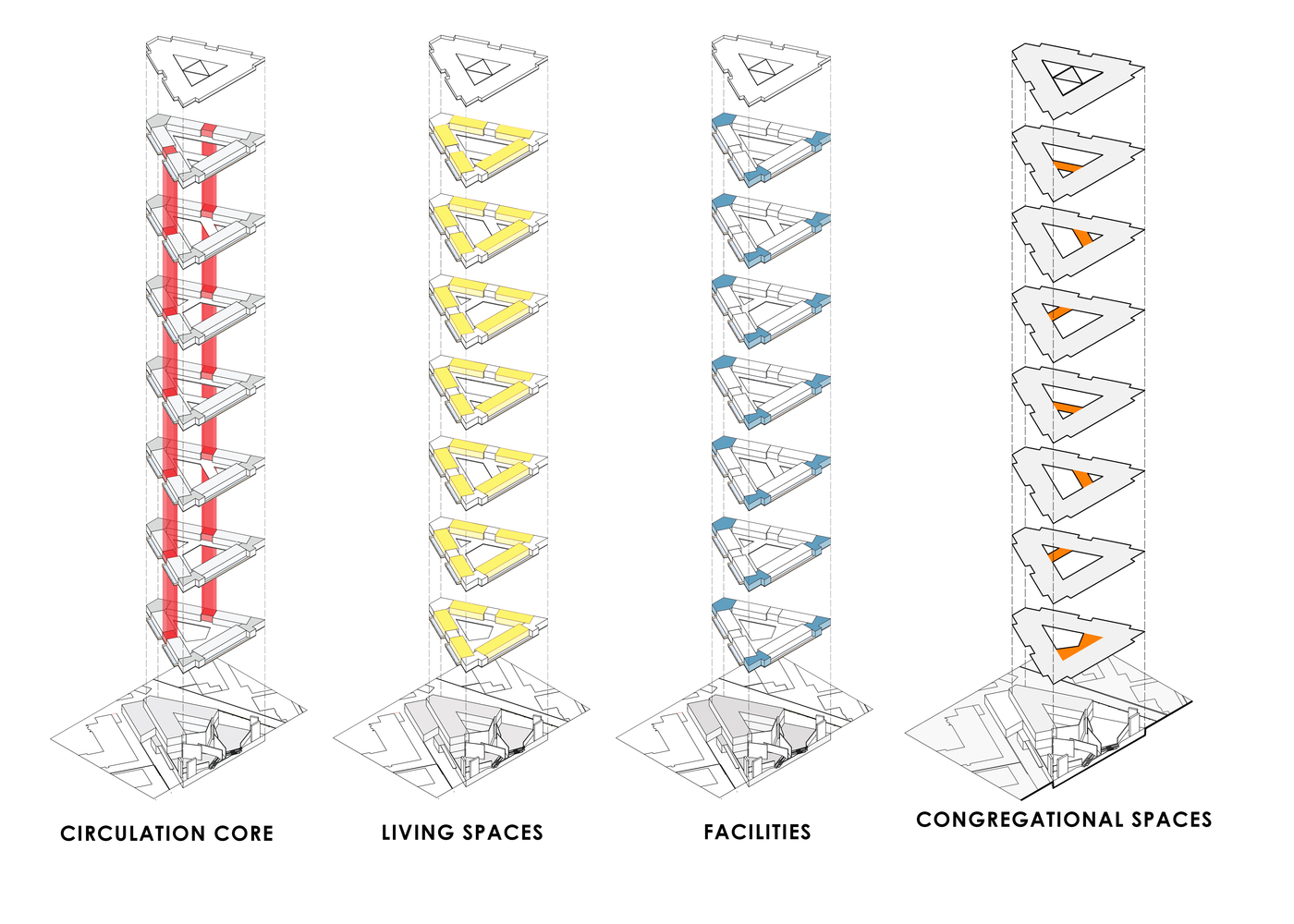 印度 CGC 学生宿舍丨Charged Voids-23