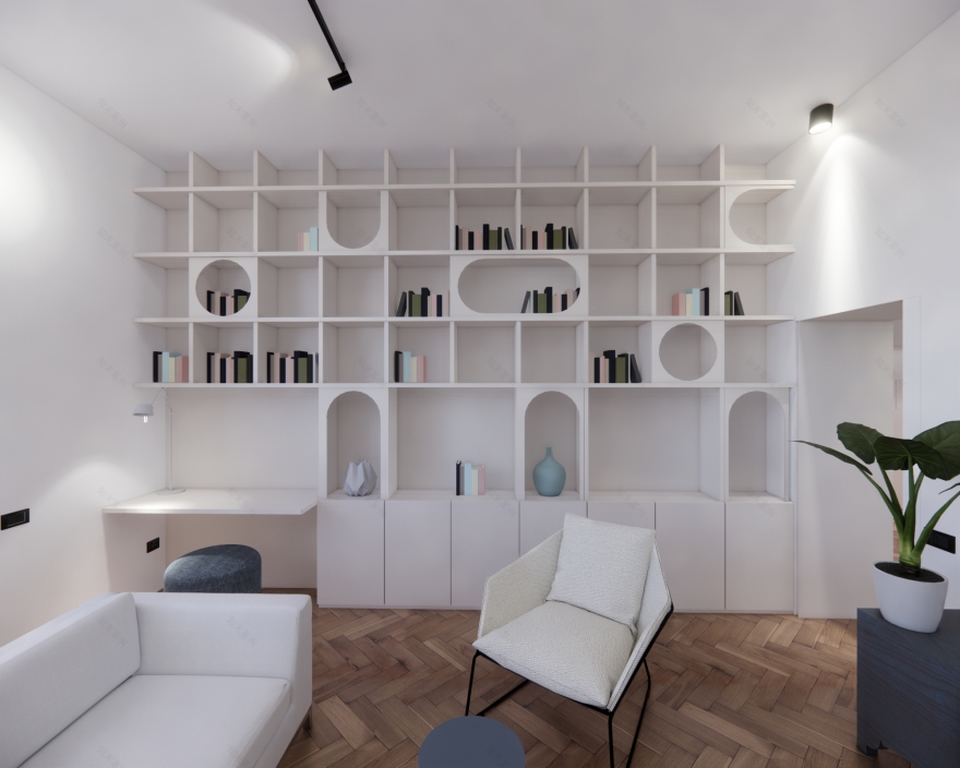 米兰公寓改造丨意大利米兰丨co.arch studio-62