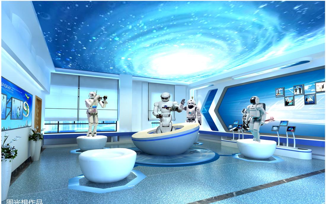 萨默尔机器人车间展厅，科技与设计的完美融合-8