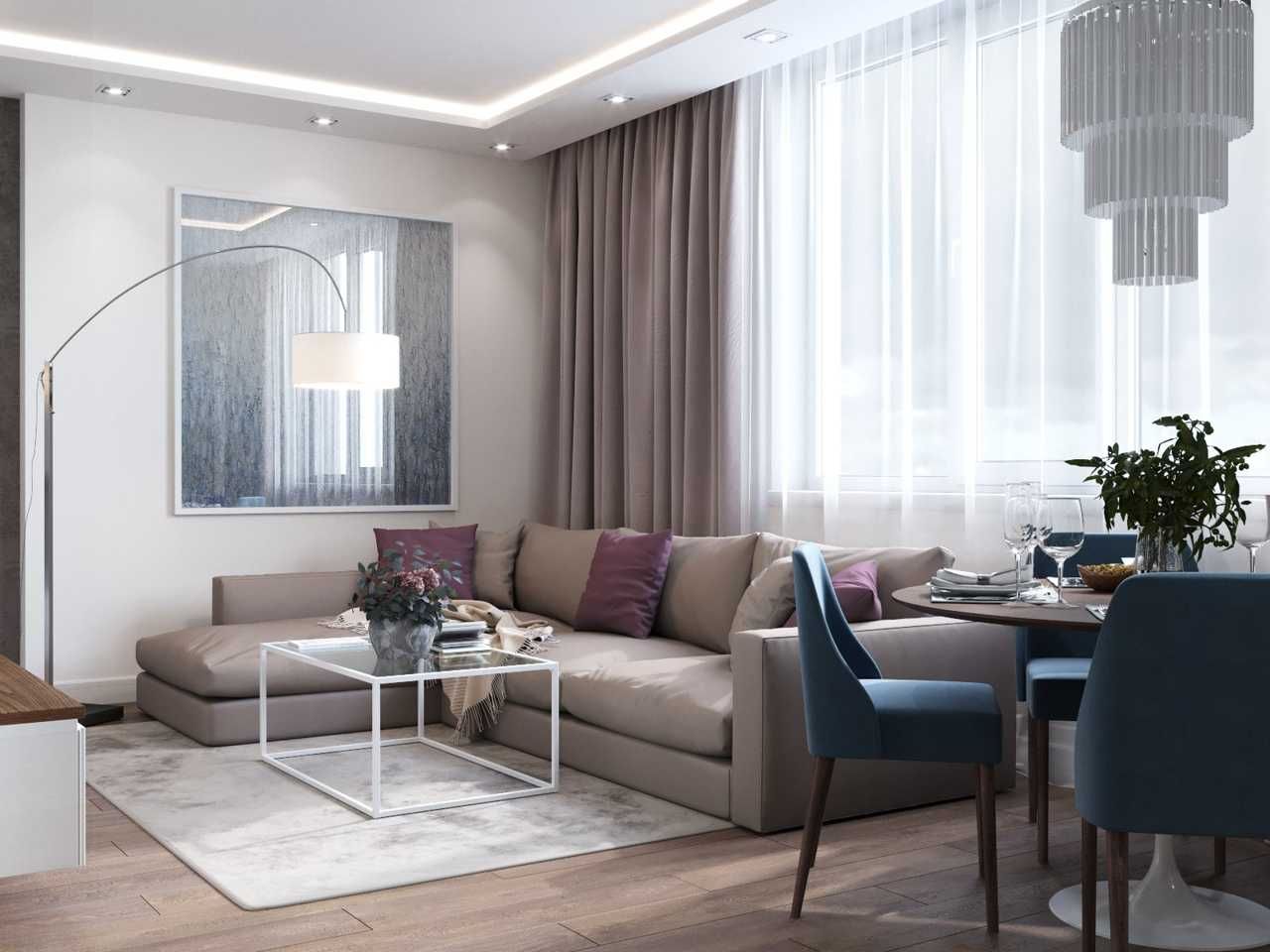 3к 90㎡现代风格三居室公寓设计项目丨俄罗斯莫斯科丨工作室 «А + Б»-28